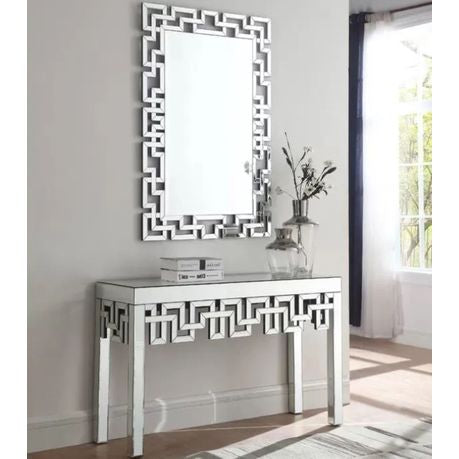 Console Table with Mirrored Finished