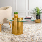 Stainless Steel Table with glass top