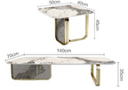 Luxe coffee table set