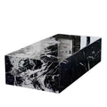 Black Modern Simple Sintered Stone Marble Coffee Table