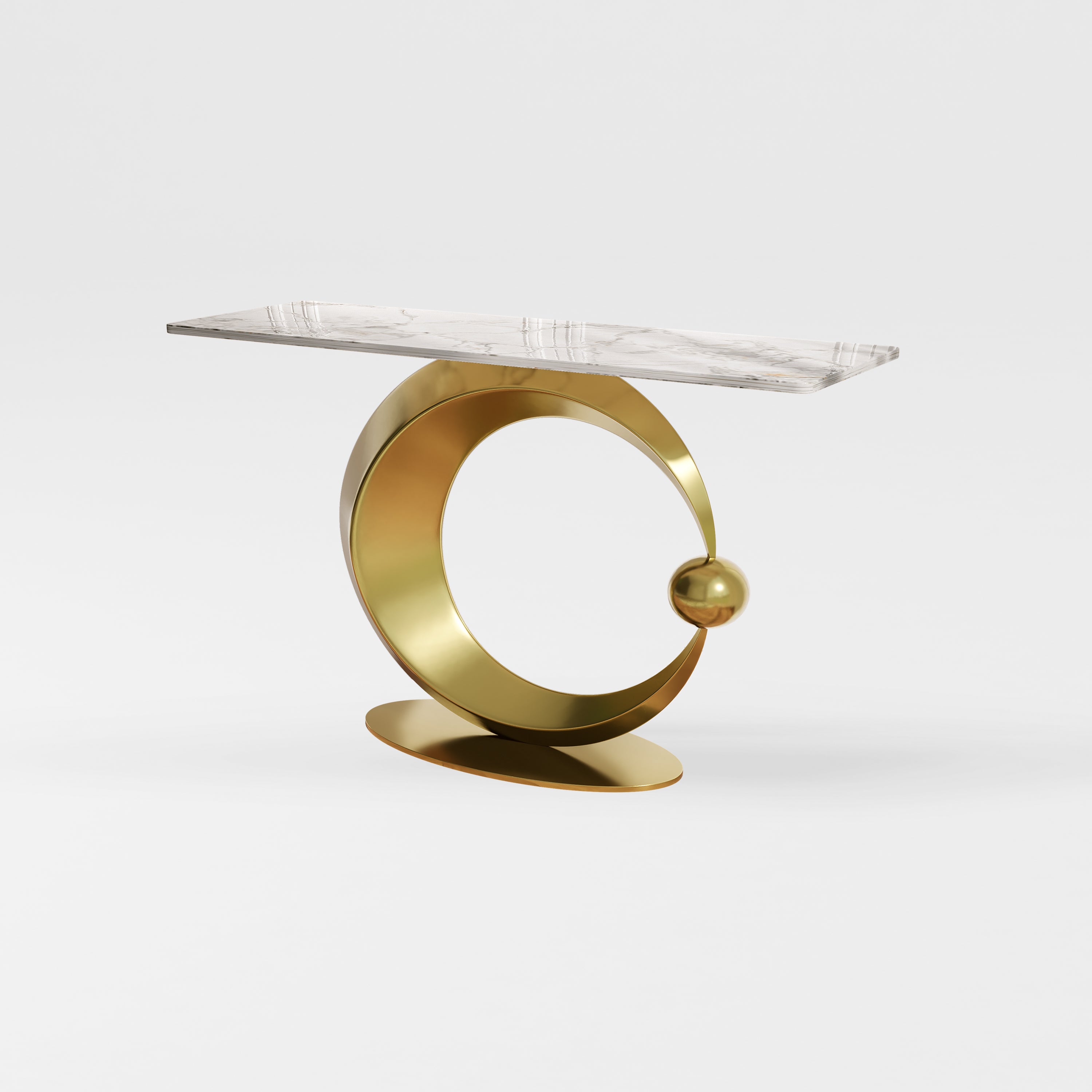 Circular Stand Luxury Console