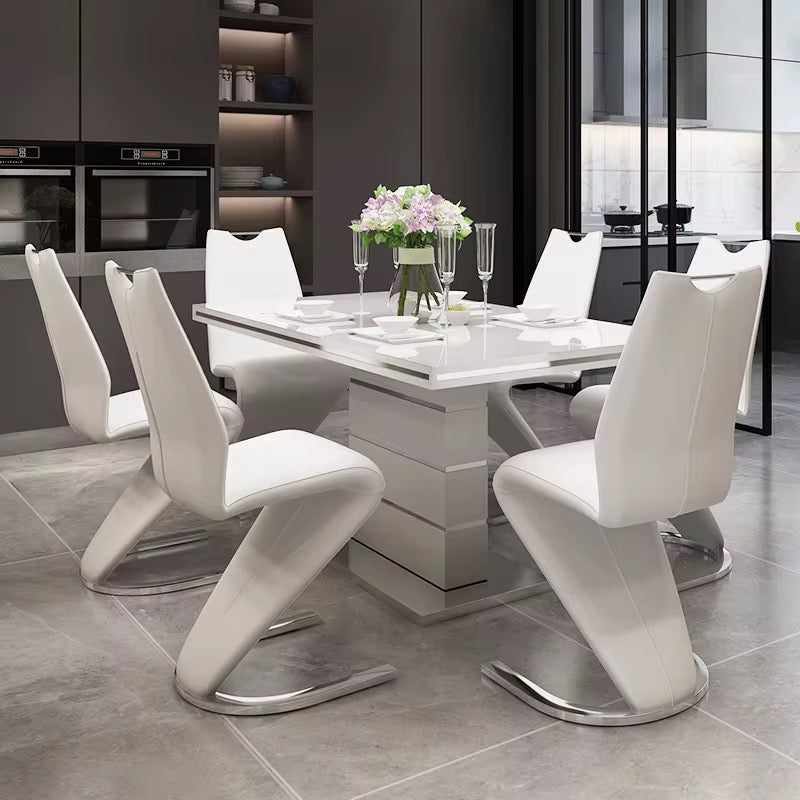 Nordic Dining Table & 6 Chairs