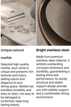 Luxury Heart Shaped Slate Console