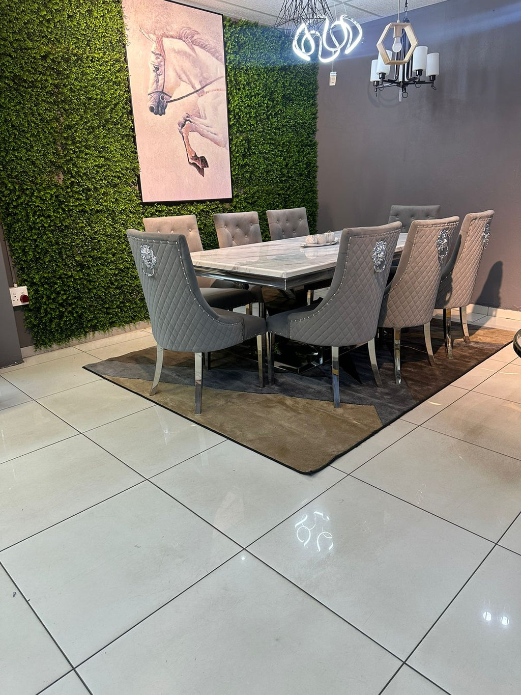 Luna 9 Piece Dinning Set