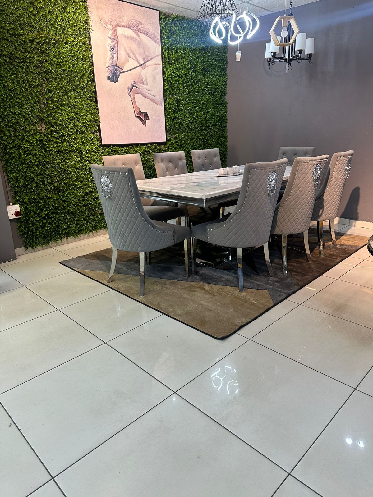 Luna 9 Piece Dinning Set