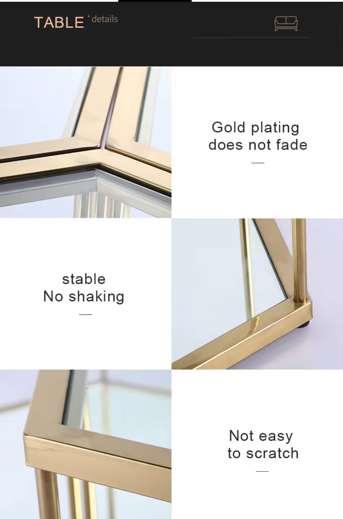 Namo Hexa Coffee Table X4 Pieces