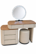 Wooden Top Make-up Vanity