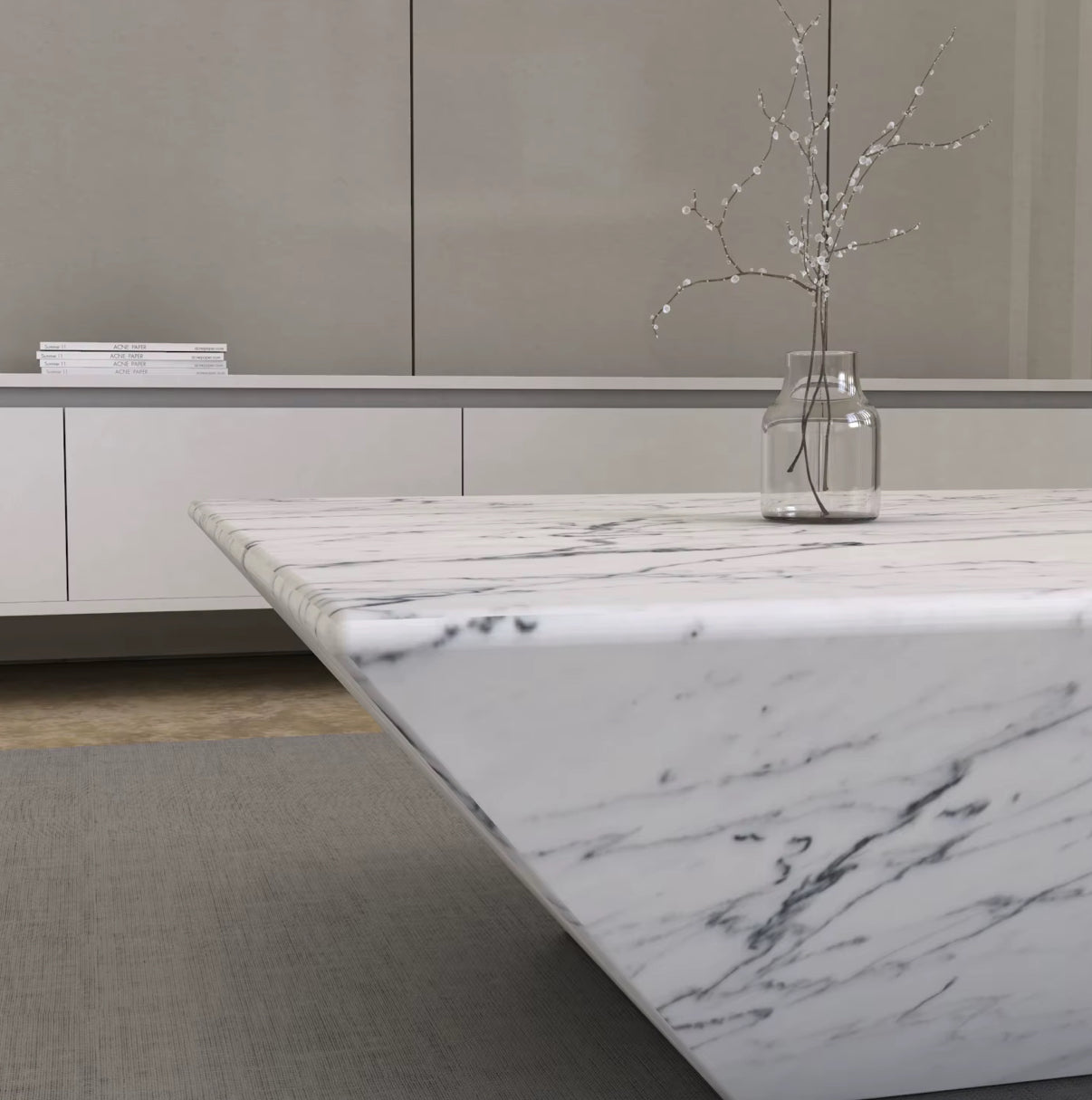 Sintered Stone Faux Lux Coffee table