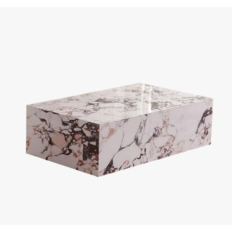 Modern Simple Sintered Stone Marble Coffee Table