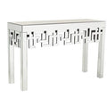 Console Table with Mirrored Finished