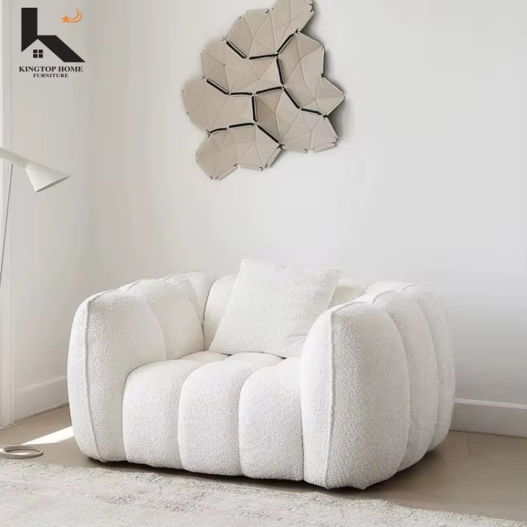 Single seater compressed sofa