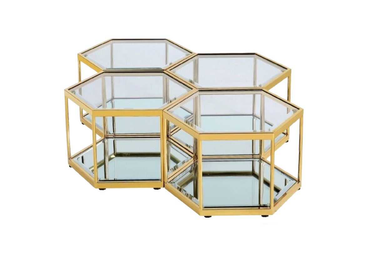 Namo Hexa Coffee Table X4 Pieces