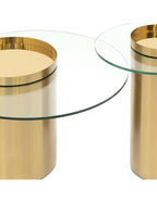 Stainless Steel Table with glass top