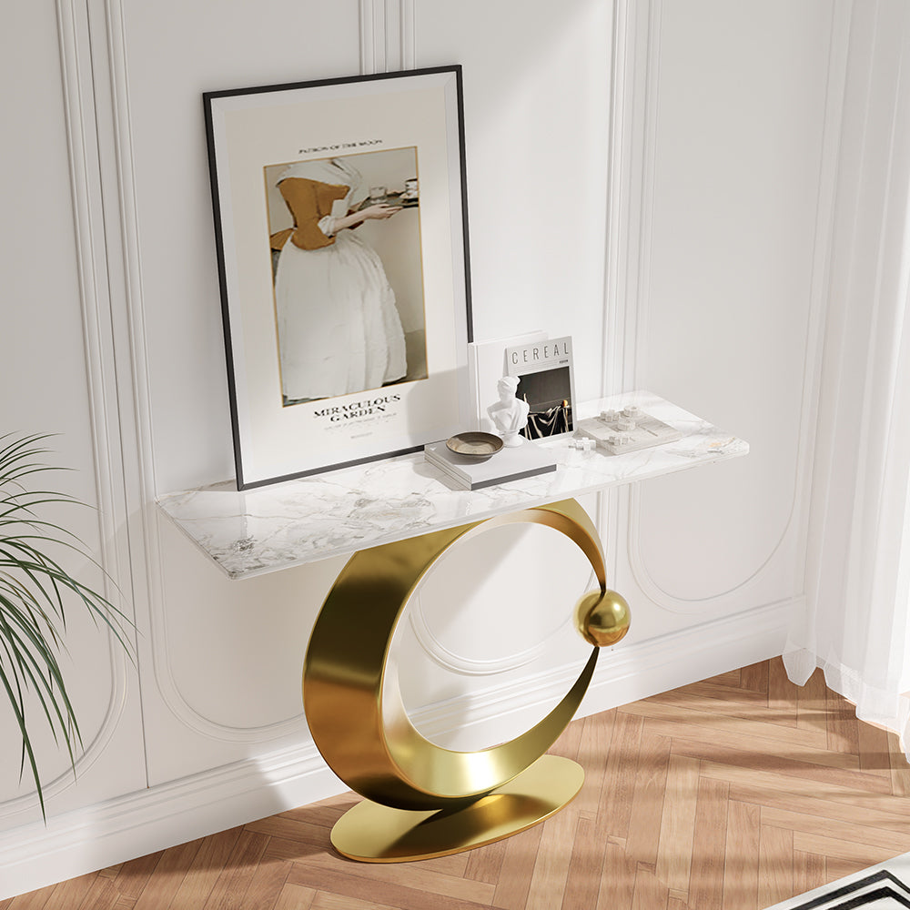 Circular Stand Luxury Console
