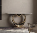 Luxury Heart Shaped Slate Console