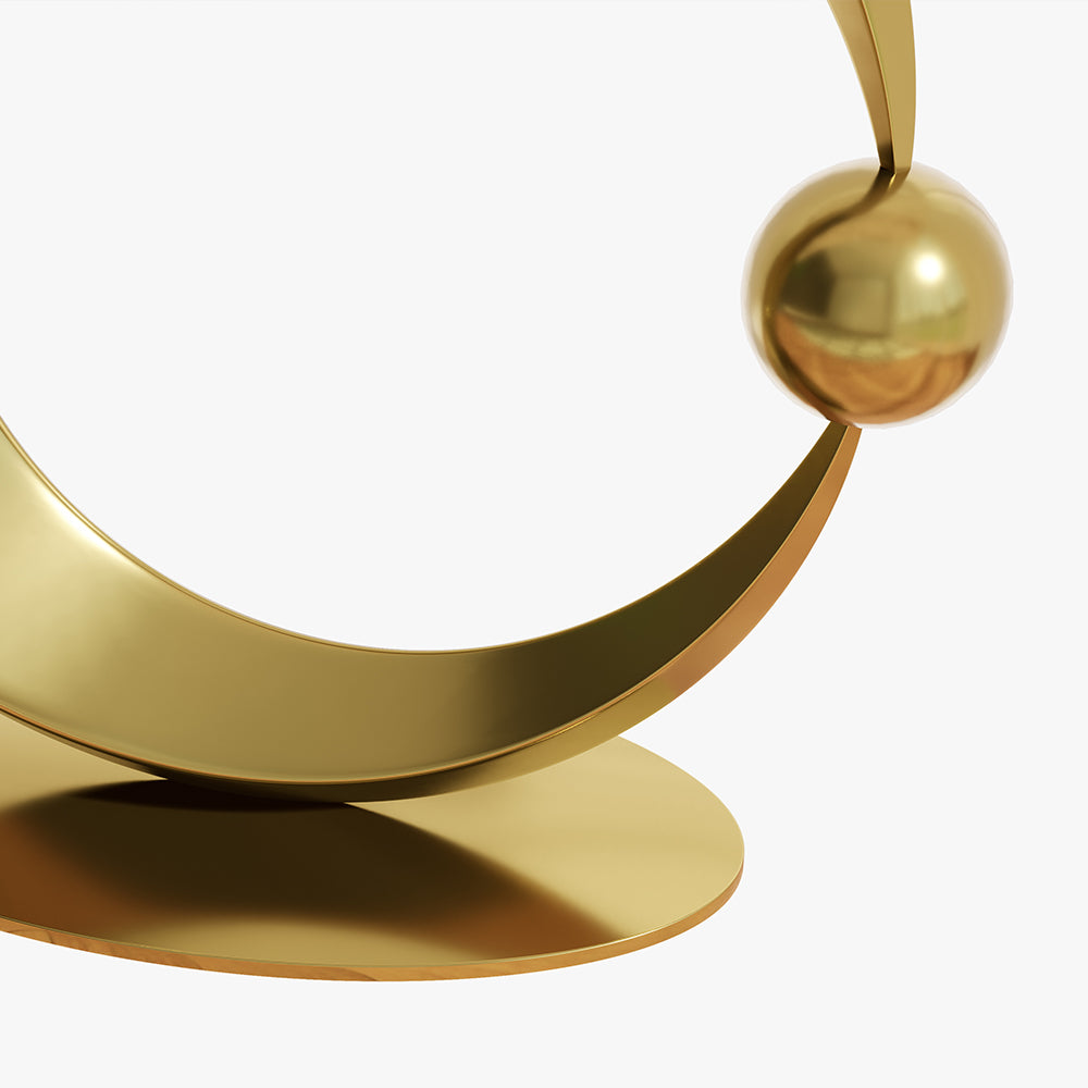 Circular Stand Luxury Console