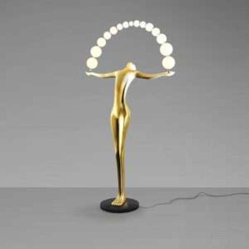 Gold Sculpture Modern Light